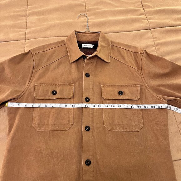 Taylor Stitch Lined Shop Shirt / Shirt Jac Tobacco / 44 XL - Picture 8 of 13